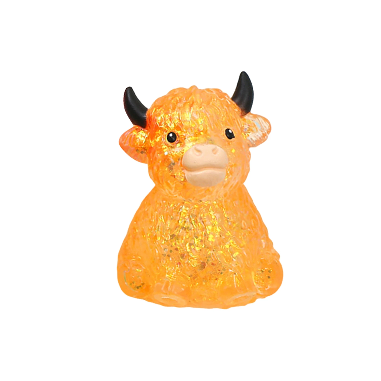 1Pcs Cute Cow Maltose Squishy Toy Soft Animal Squeeze Ball Stress Relief Vent Sensory Fidget Toy Kids Party Gift