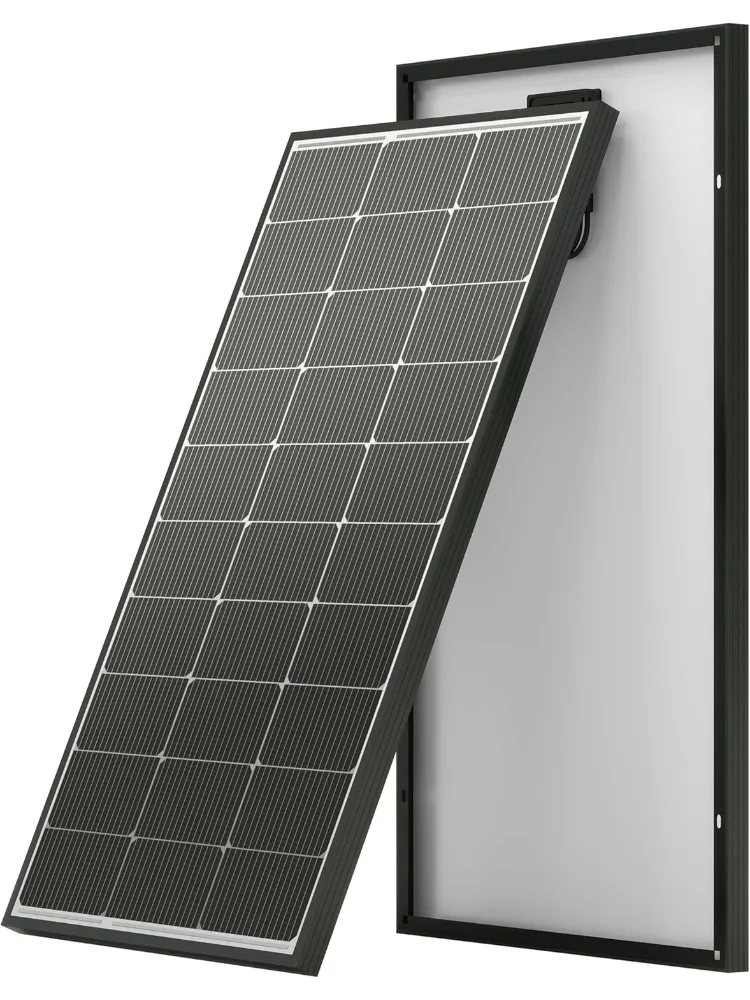 

Watt Solar Panel, N-Type 16BB High Efficiency 12 Volt Solar Panels, 25% High Coversion Rate Solar Module PV Charge for B