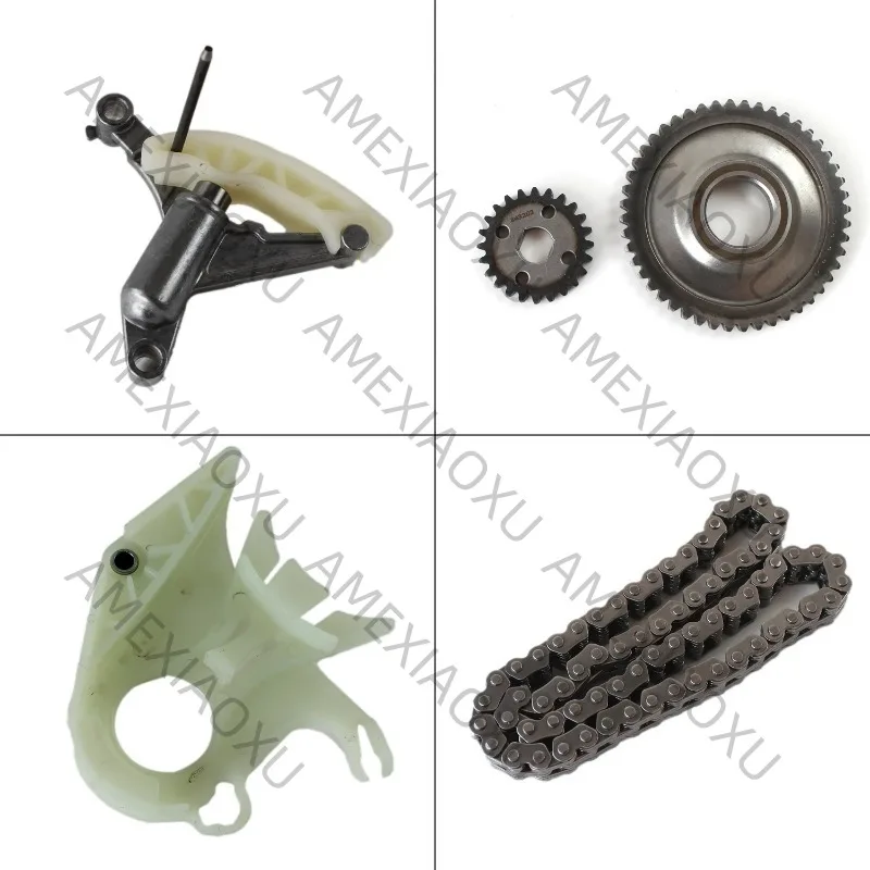 wanwu Oil Pump Drive Chain Kit For BMW 228 528i 428i 320i X1 X3 X4 X5 Z4 N20 N26 2.0L 11417605366 11417602653 11417602646 Car Pa