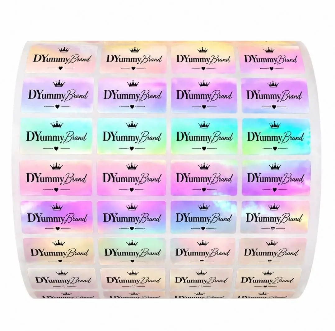 Personalized Waterproof Name Tag Sticker for Kids Custom First Name Label Multilingual Name Logo Stickers for Water Bottles