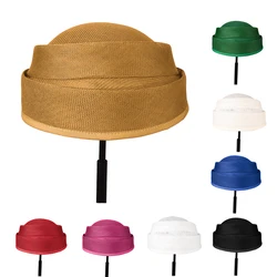 20CM Millinery Form Round Buckram Base Circle Base Derby Church Wedding Hat DIY Craft Accessories Round Imitation Linen Base
