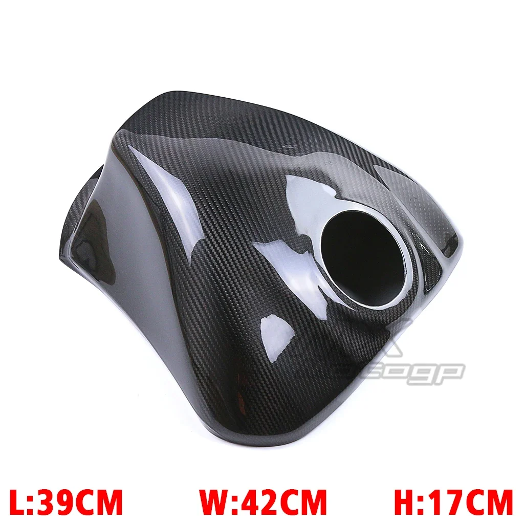 ZX10R Carbon Fiber Full Fuel Tank Cover Cowling For KAWASAKI ZX10RR ZX-10R SE 2011-2024 Motorcycle Tank Shroud Extender Fairing