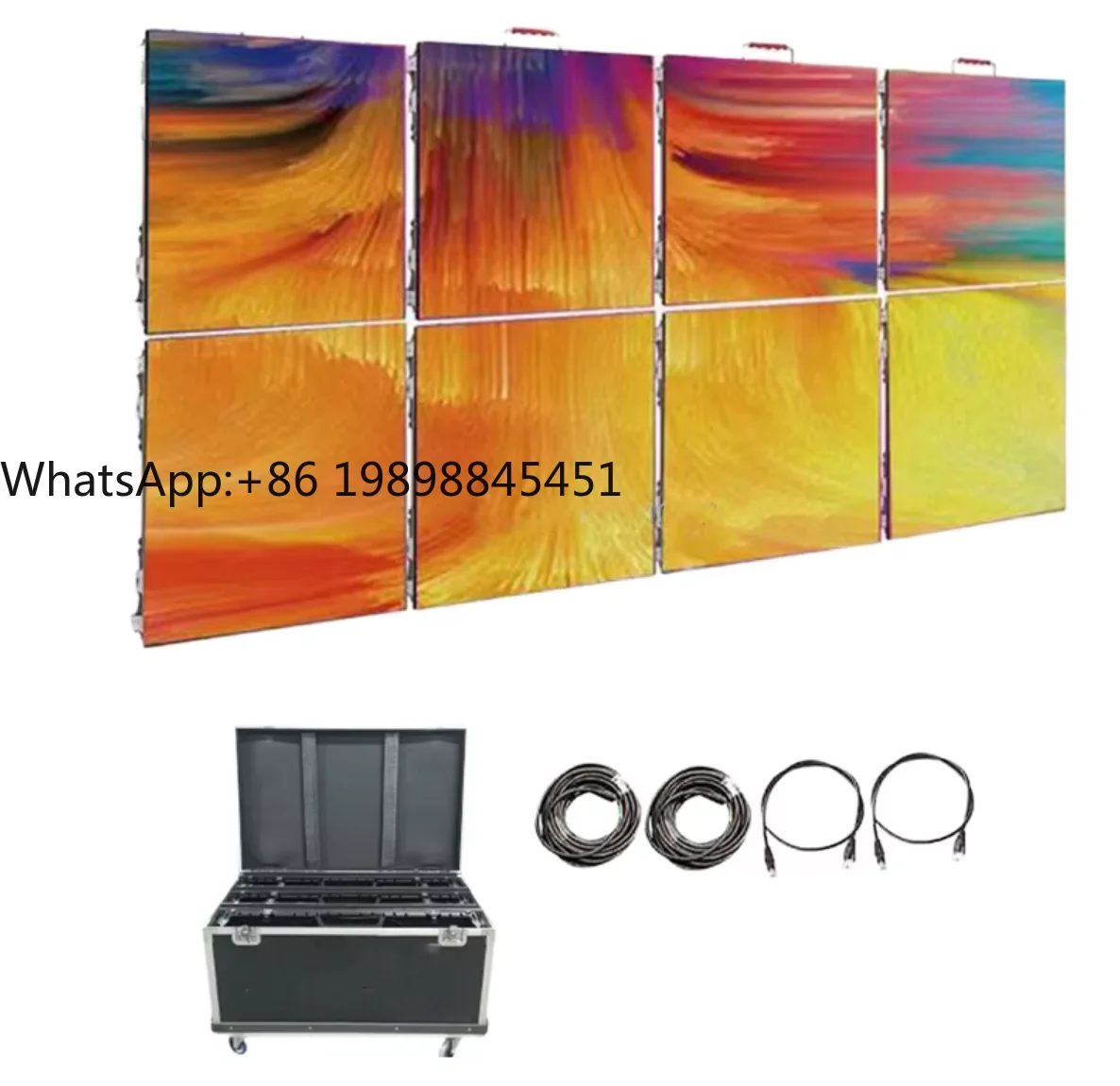 شاشة عرض LED داخلية P2.5 تركيب ثابت، لوحة LED للصيانة الأمامية للاستخدام الداخلي #1