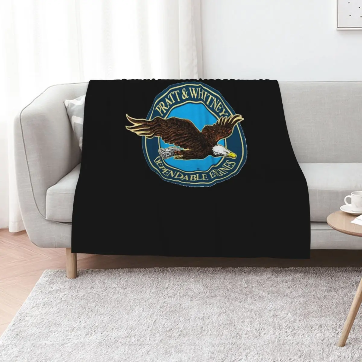 

Pratt & Whitney Logo Throw Blanket wednesday Summer For Decorative Sofa christmas decoration Blankets