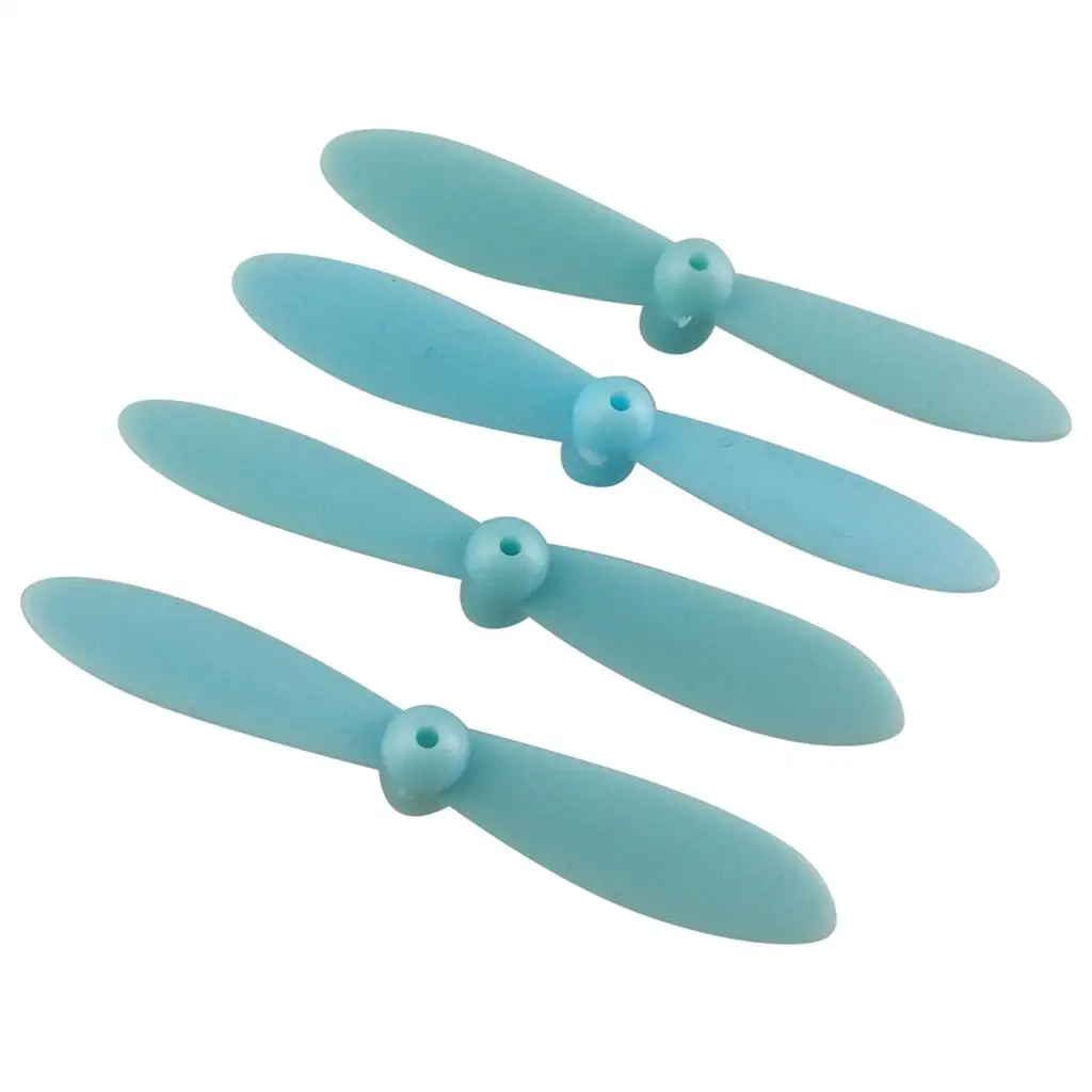 40pcs Propeller Airscrew Backup Propellers for Cheerson CX 10 Mini Drone Quadcopter Helicopter Accessory Multicolor