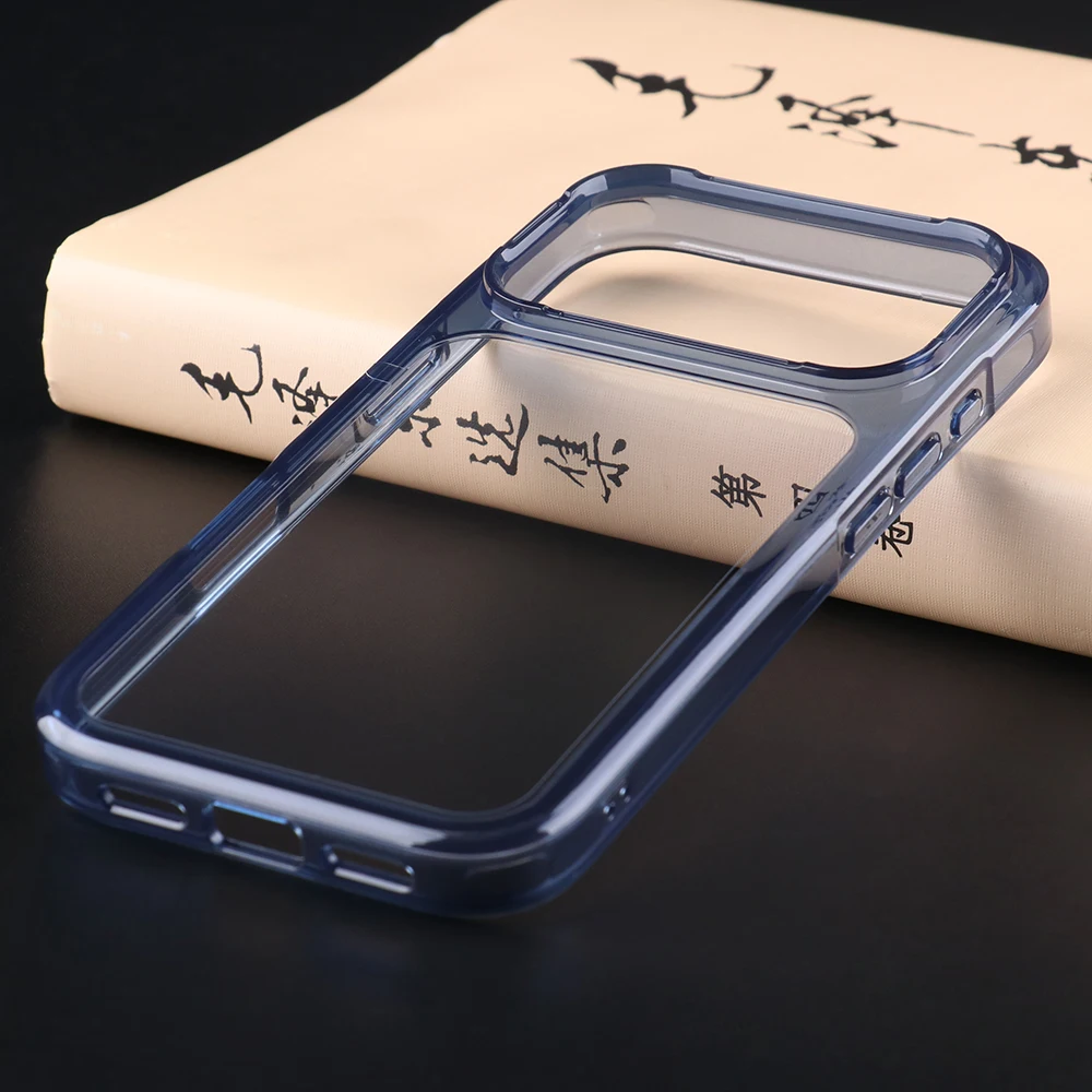 UGOjP Case For iPhone 17 Pro Crystal Clear Anti drop Phone Case Transparent Soft TPU Shockproof Men Women Protective Back Cover - náhled 4