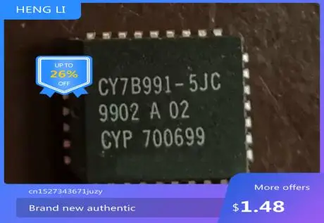 

IC NEW 100% CY7B991-5JC