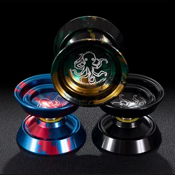 Yoyo Professional Magic Yoyo Metal Yoyo With 10 Ball Bearing Alloy Aluminum High Speed Unresponsive Yo Yo Classic Toys For Kids