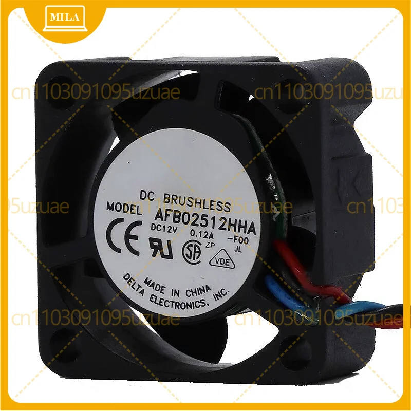 The Cooling Fan Computer Server 2.5cm AFB02512HHA  AFB02512HHA 25*25*10MM 12V 0.12A for SUN 370-5126 V240 V210 P/N:3705126-01