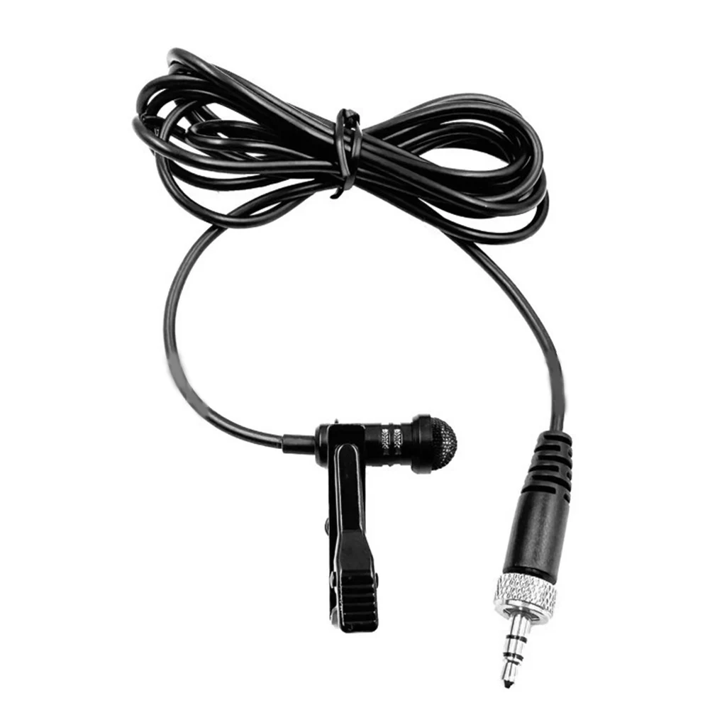 Lapel Microphone For Sony Black Lapel Microphone For Interviews Comfortable Under-ear Design For Archival Public Speaking