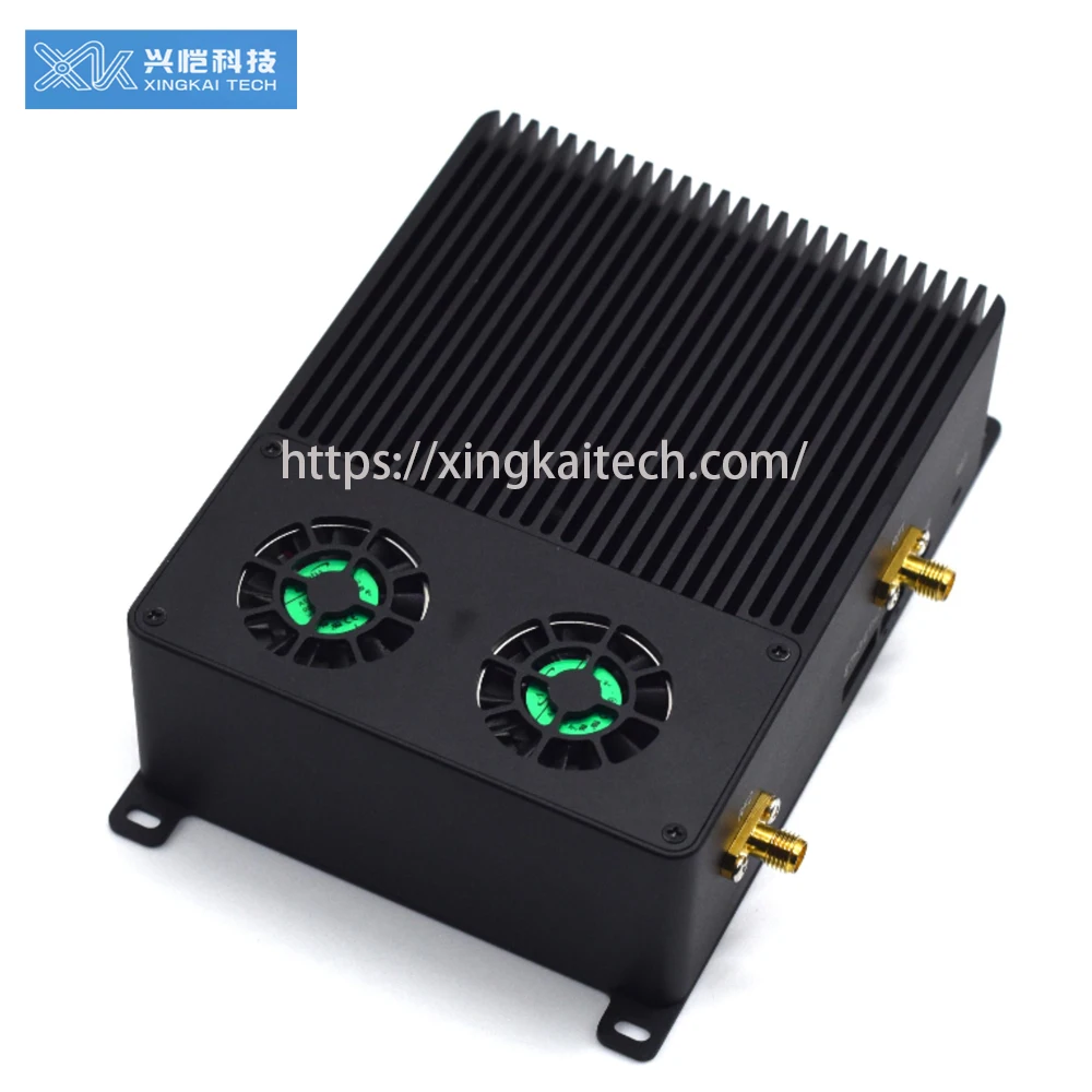 2 * 10W MIMO Radio Communication Mesh Network for Fast Frequency Hopping and Anti Interference Communication