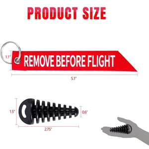 Schalldämpfer Escape Escape Waschstopfen für Motorrad -Dirtrad, 2 Striche Schalldämpfer mit Tag -Schlüsselbund, Gummi, 0,6 6 Hauptverkaufsabgase Diffusor 2 Zoll - №4