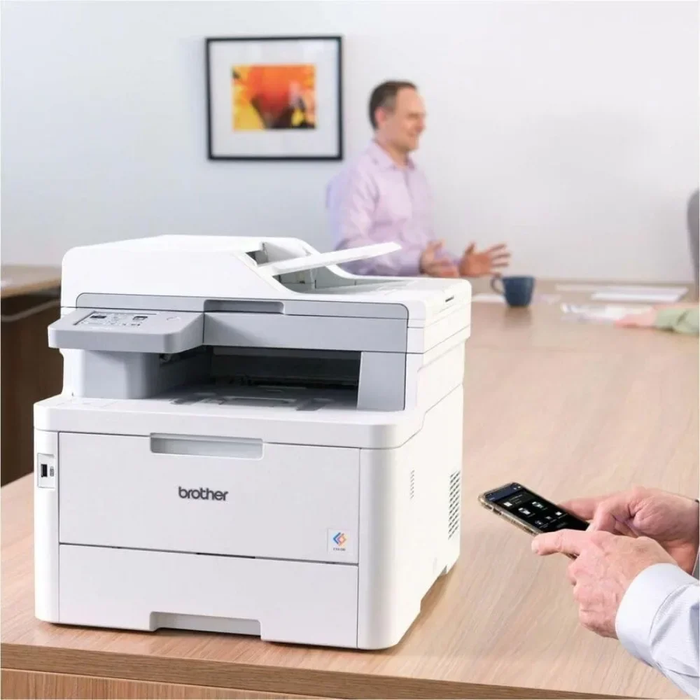 Workhorse MFC-L8395CDW Digital Color All-in-One Printer with Wireless Networking and Duplex Print, Scan, and Copy