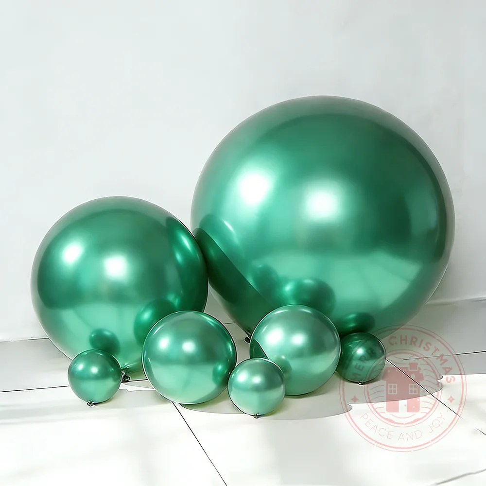 5" 10" 12" 18" Metallballon Geburtstag Party Dekoration Valentinstag Hochzeit Luftballons Bogen Weihnachten Festival Dekor Zubehör – Detail 5