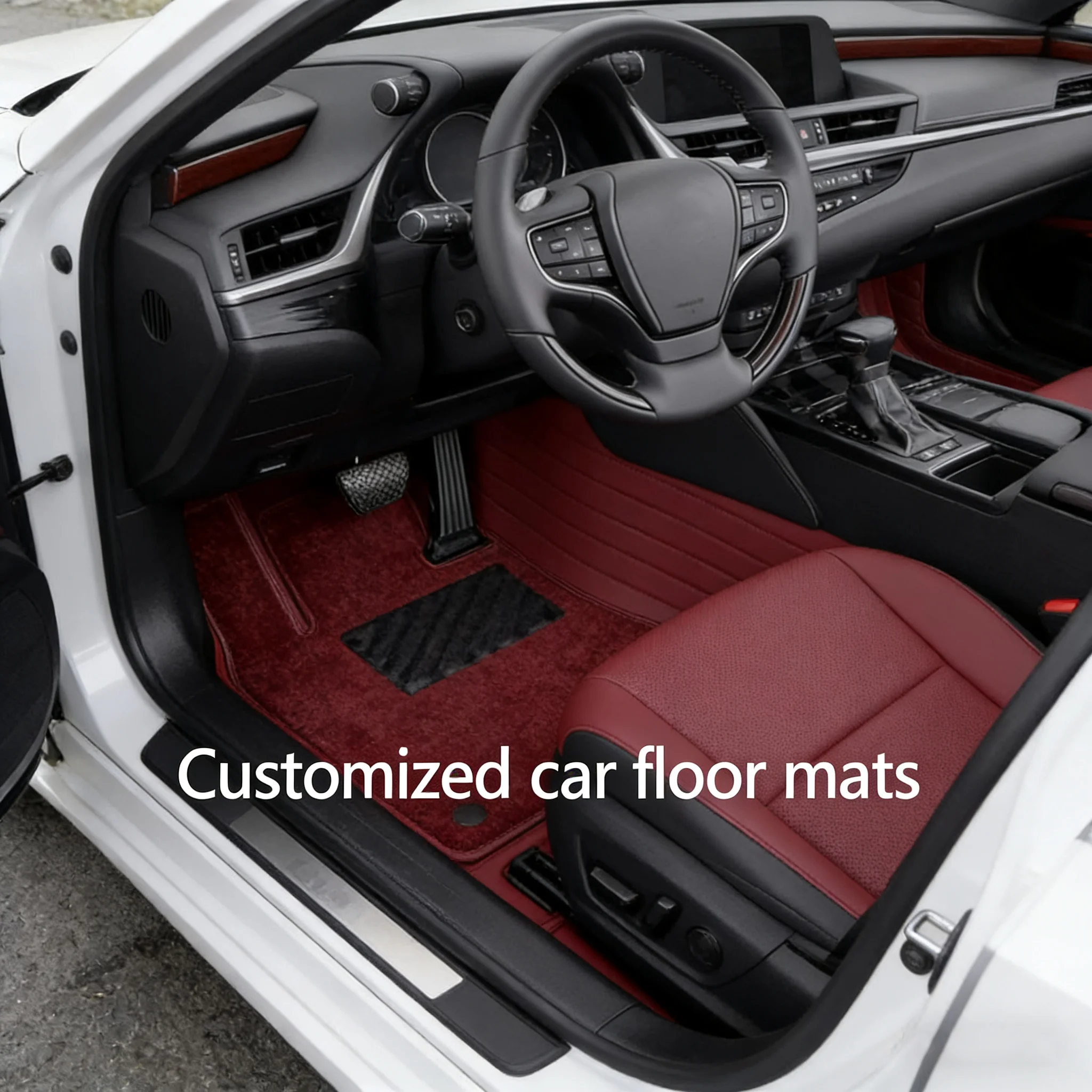 Custom Car Floor Mats For Peugeot 301 2018 308 2017 5008 2019~2021 307 SW 2009~2012 206 2004~2008 Auto Interior Accessories