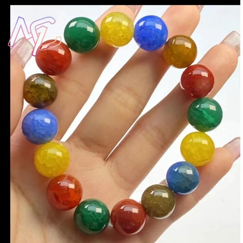 Natural Jade Colored agate beads DIY Bracelet Exquisite Sexy Young Girls Fashion Real Jewelry Best Selling Holiday Gifts