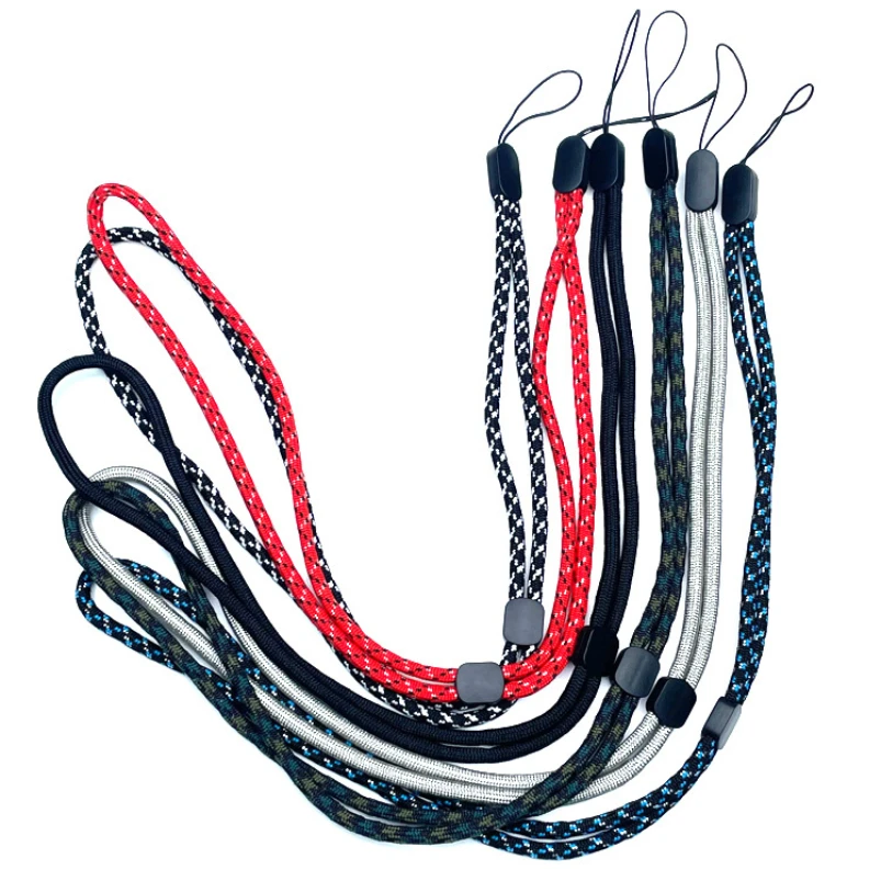 

100pcs Rope Braid Phone Lanyard Necklace Strap For Phones Camera GoPro Long Adjustable String Holders