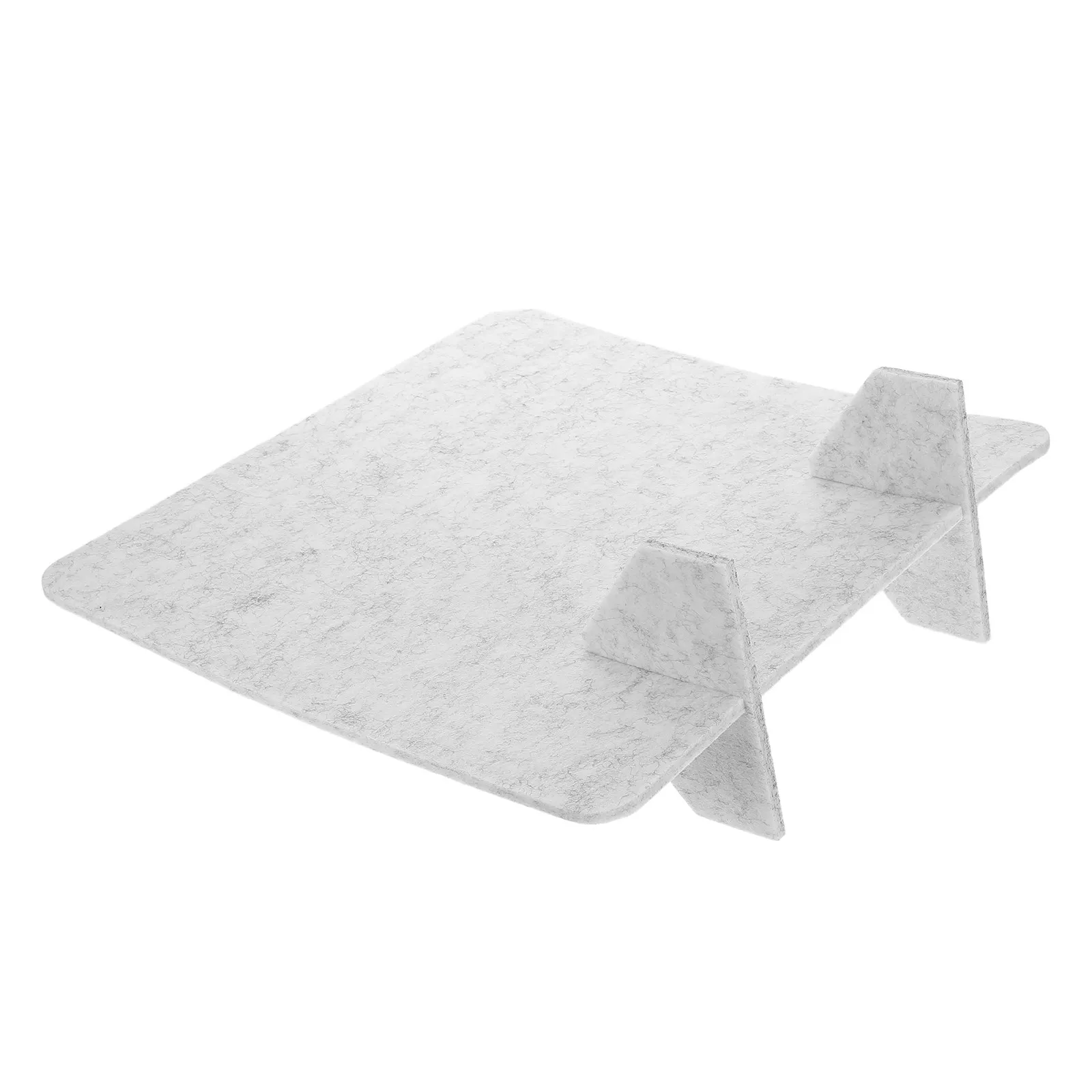 Desktop Privacy Divider Felt Acoustic Desk Screen Partition Freestanding No Workspace Separator for Dorms