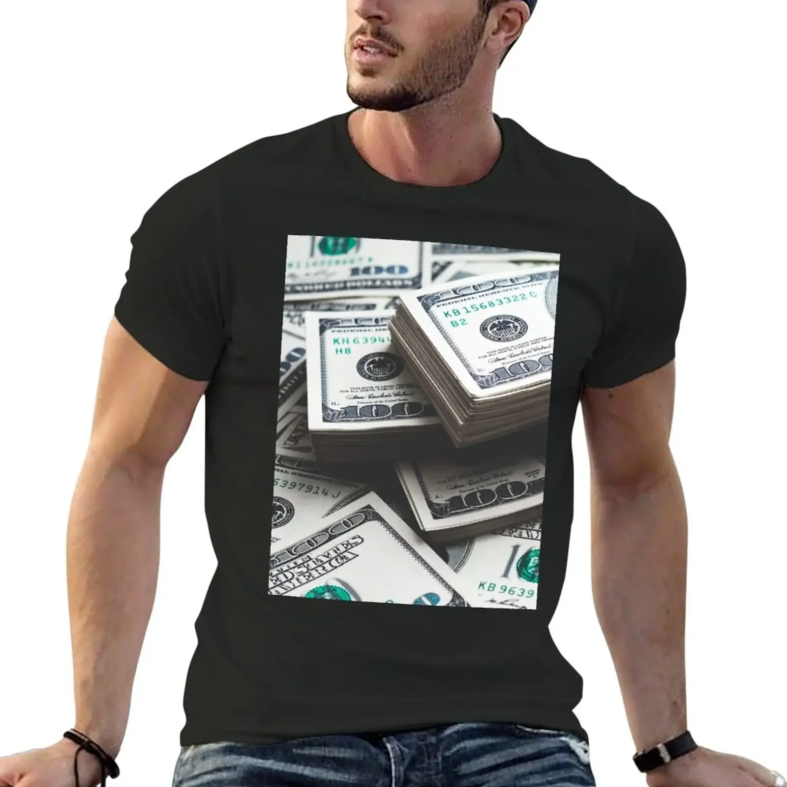 DOLLAR DOLLAR T-Shirt animal prinfor boys vintage men workout shirt