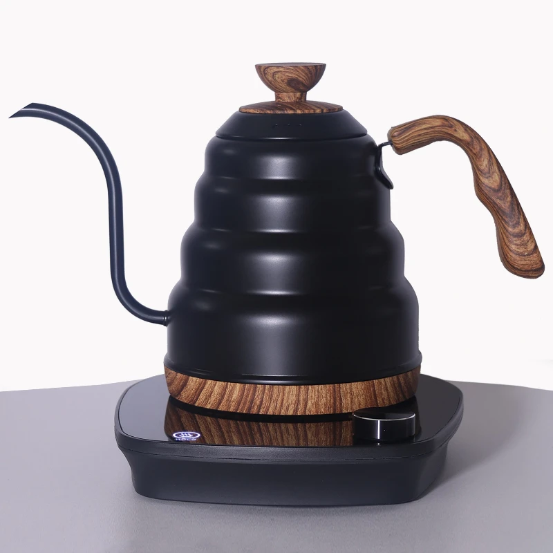 

304 stainless steel coffee hand brewing pot, electric kettle, thin mouth gooseneck brewing pot, household intelligent temperatur