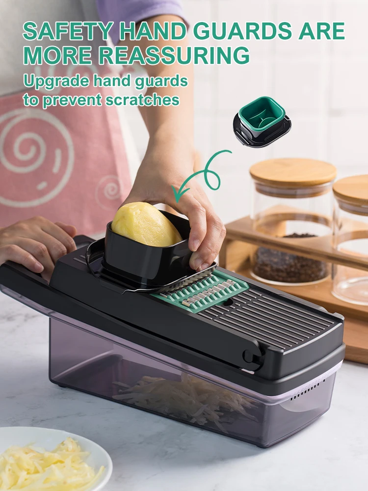 Kitchen vegetable cutter potato shreds shredder Grater Multi-functional vegetable cutter machine wipes home slicing and scraping