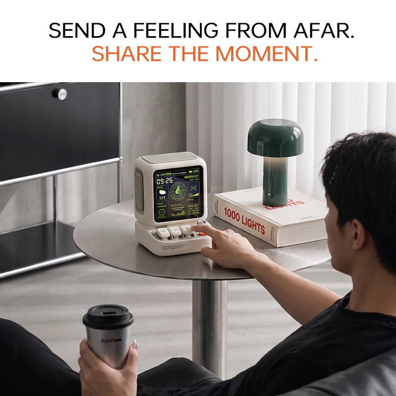 Divoom AstroToo Pixel Art Bluetooth Speaker with Smart Display