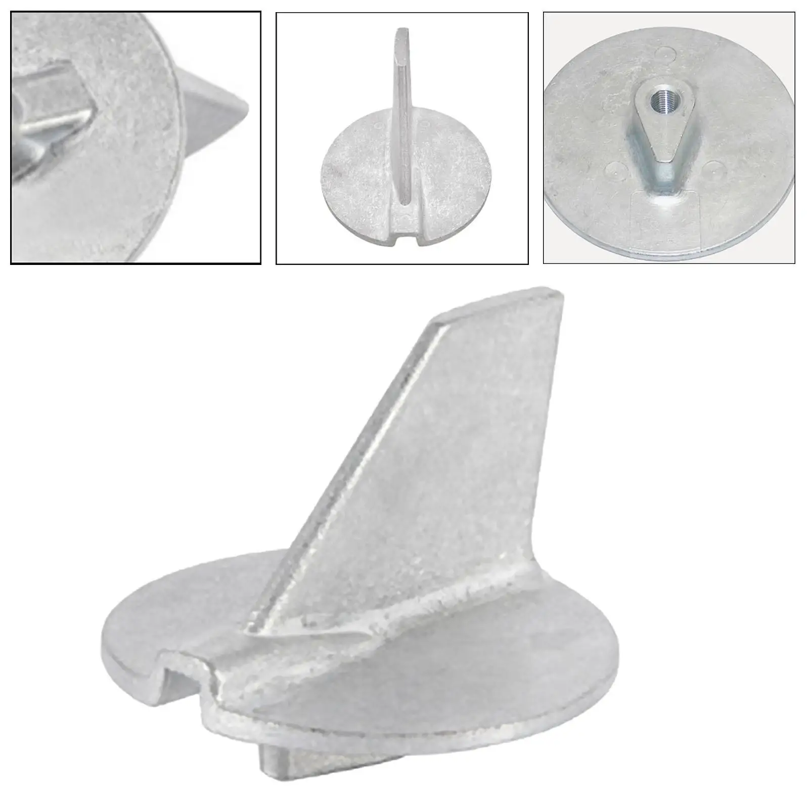 

Aluminum Outboard Anode Block Lower Unit Gearbox Anti Corrosion Engine Protector for Marine Boat 75 to 130 HP