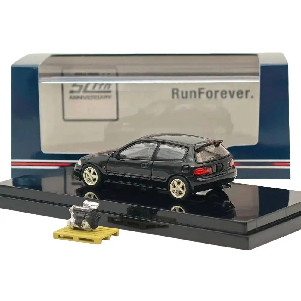 HJ 1:64 for Type-R (EK9) / (EG6) Sir-S /Initial D Diecast Models Car Collection Auto Gift