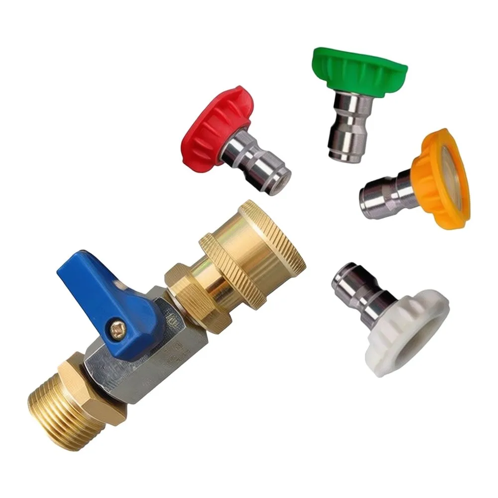 14mm Adapter OnOff Switch Cleaning Operations for Blue black Efficient Water Control Enhanced Efficiency Hose Level Control