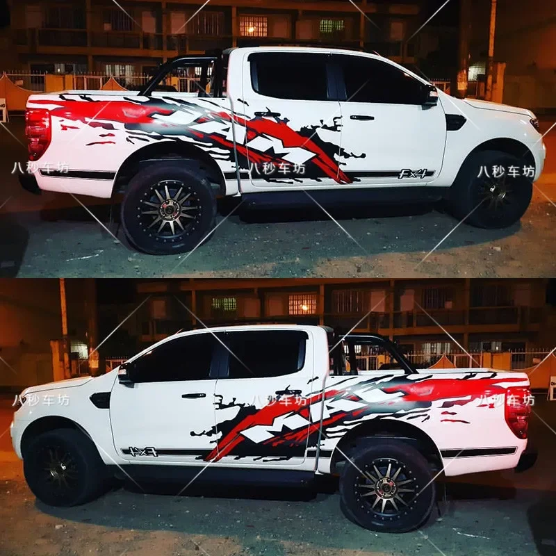 

Автомобильная наклейка для Isuzu D-MAX, внешняя декоративная наклейка на кузов, Hilux Raptor, наклейка на пикап-грузовик