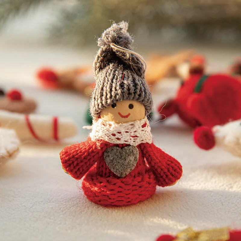 Étoile de Noël en feutre de laine faite à la main pour bébé, accessoires de prise de vue en studio, décoration de Noël