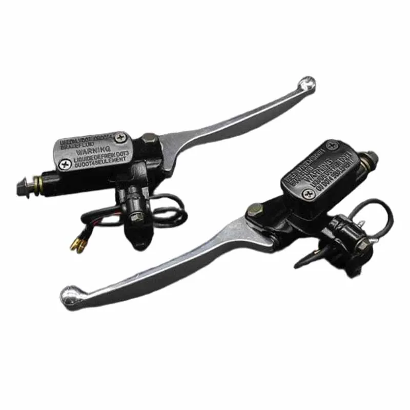 AliExpress NONE 22MM Motorcycle Brake Pump Front Master Cylinder Hydraulic Brake Lever 8MM/10MM Aluminum for Dirt Pit Bike ATV Quad Go Kart