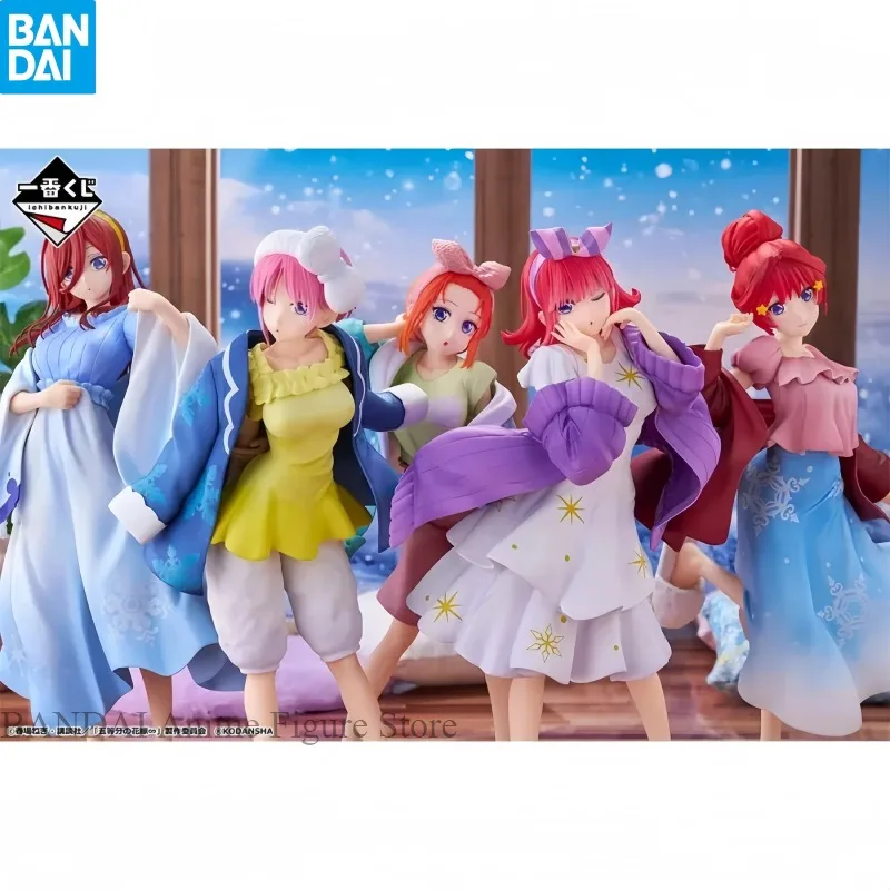 [In Stock] Original Bandai Banpresto The Quintessential Quintuplets Statue Model Garage Anime Characters Collectible Ornaments