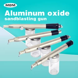 Dental Aluminum Oxide Micro Blaster with Water Spray Microetcher Alumina Sandblaster Air Abrasion Polisher Tungsten Steel Nozzle