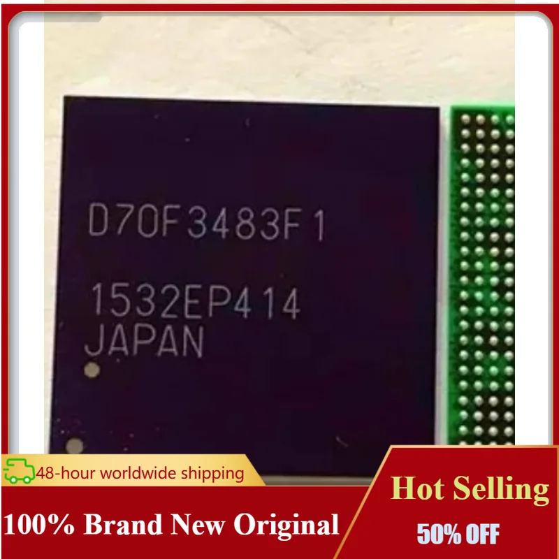 1PCS NEW D70F3483F1 BGA Automotive Computer Board CPU Chip in Stock, Hot Selling
