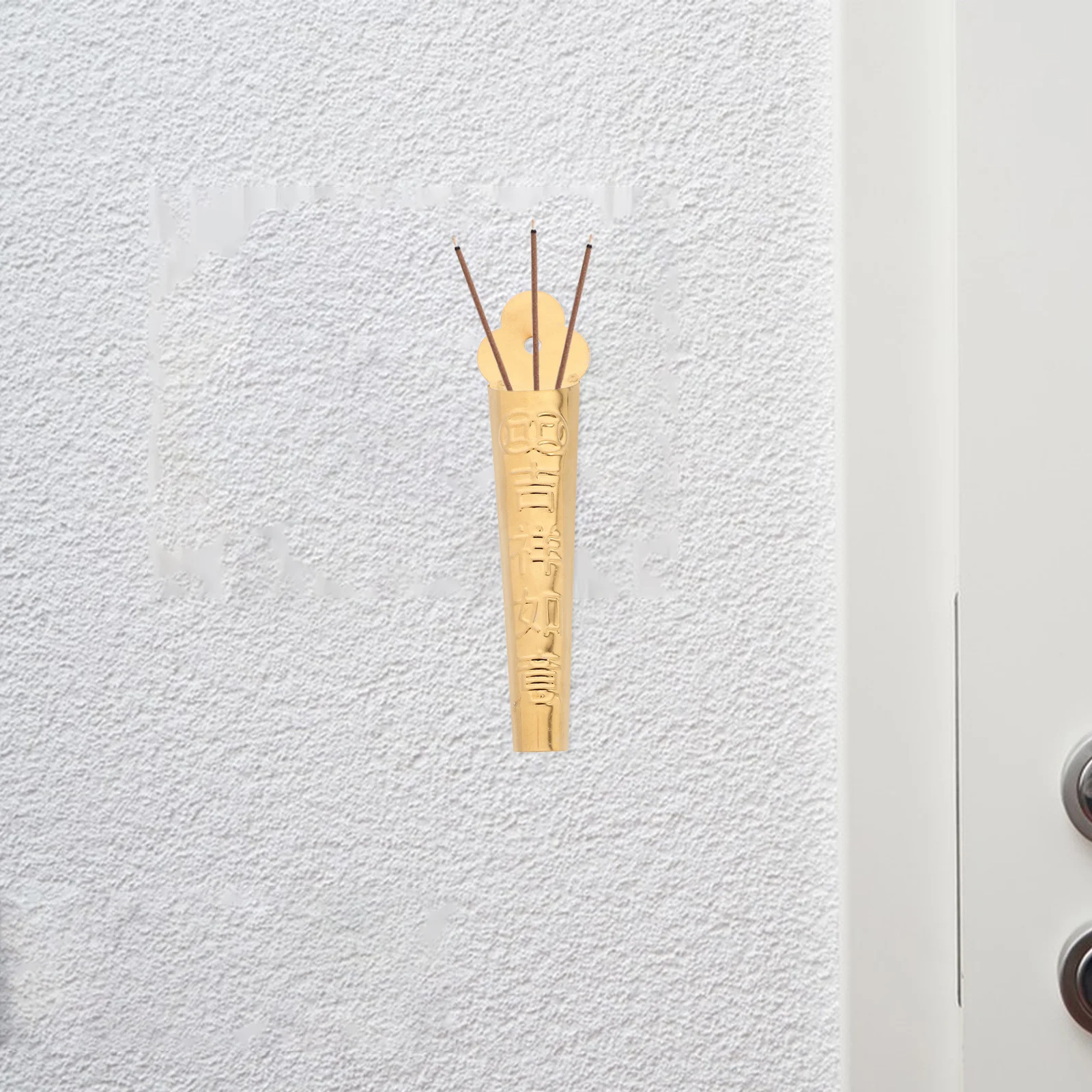 2pcs Mounted Holder Gold Metal For Home Aromatherapy Decor Hanging Incense Burner Wall Incense Burner Wall Decor