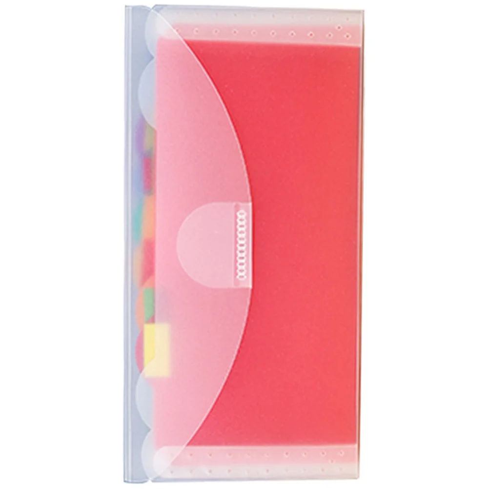 

Multi-pocket Organizing Folder File Organizer PP Expanding Anti-deformation Compact Receipt Paper Document Holder for Office