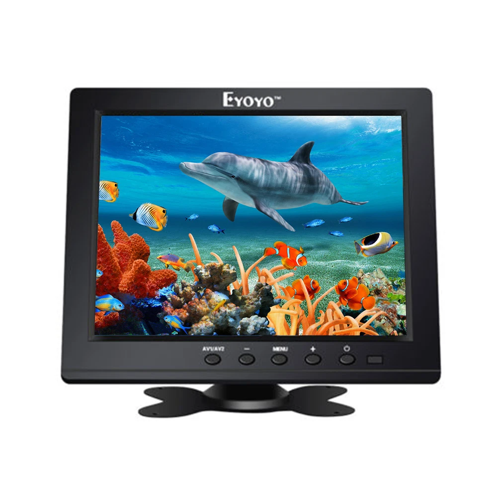 

8-дюймовый HDMI-монитор с разрешением 1024x768, портативный TFT ЖК-экран 4:3 Mini HD, цветной видеоэкран