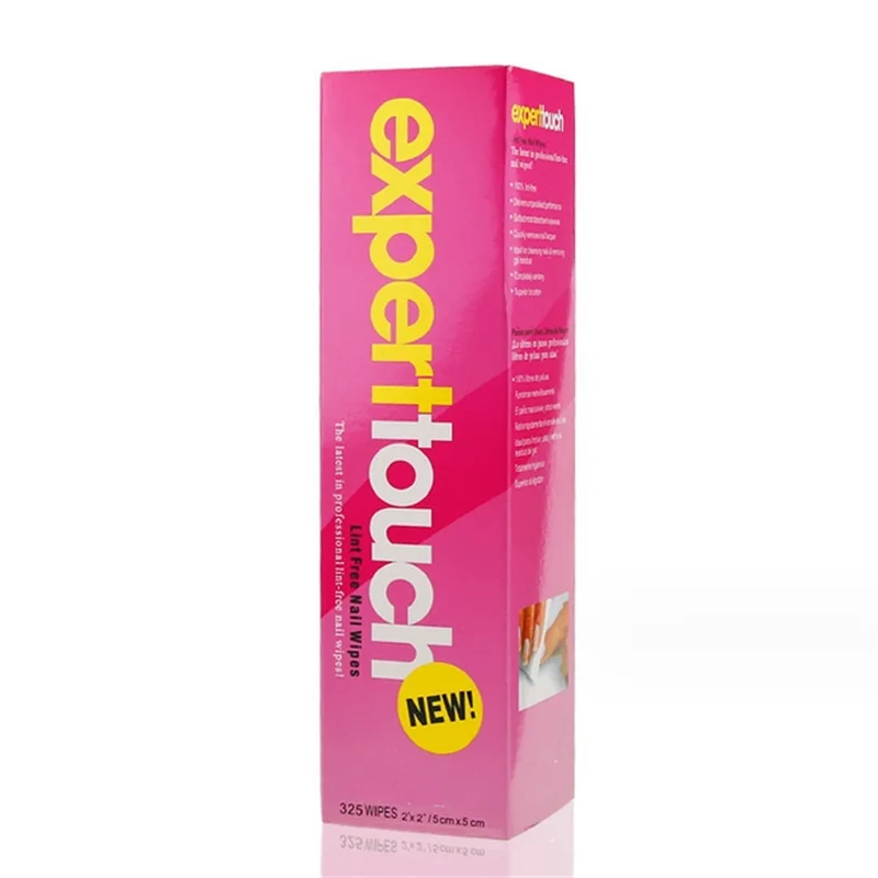 1PC 325pcs Lint-Free Nail Wipe Manicure Tool Cotton Pad Nail Polish Remover Wipes Napkins For Nail Art Gel Polish Remover