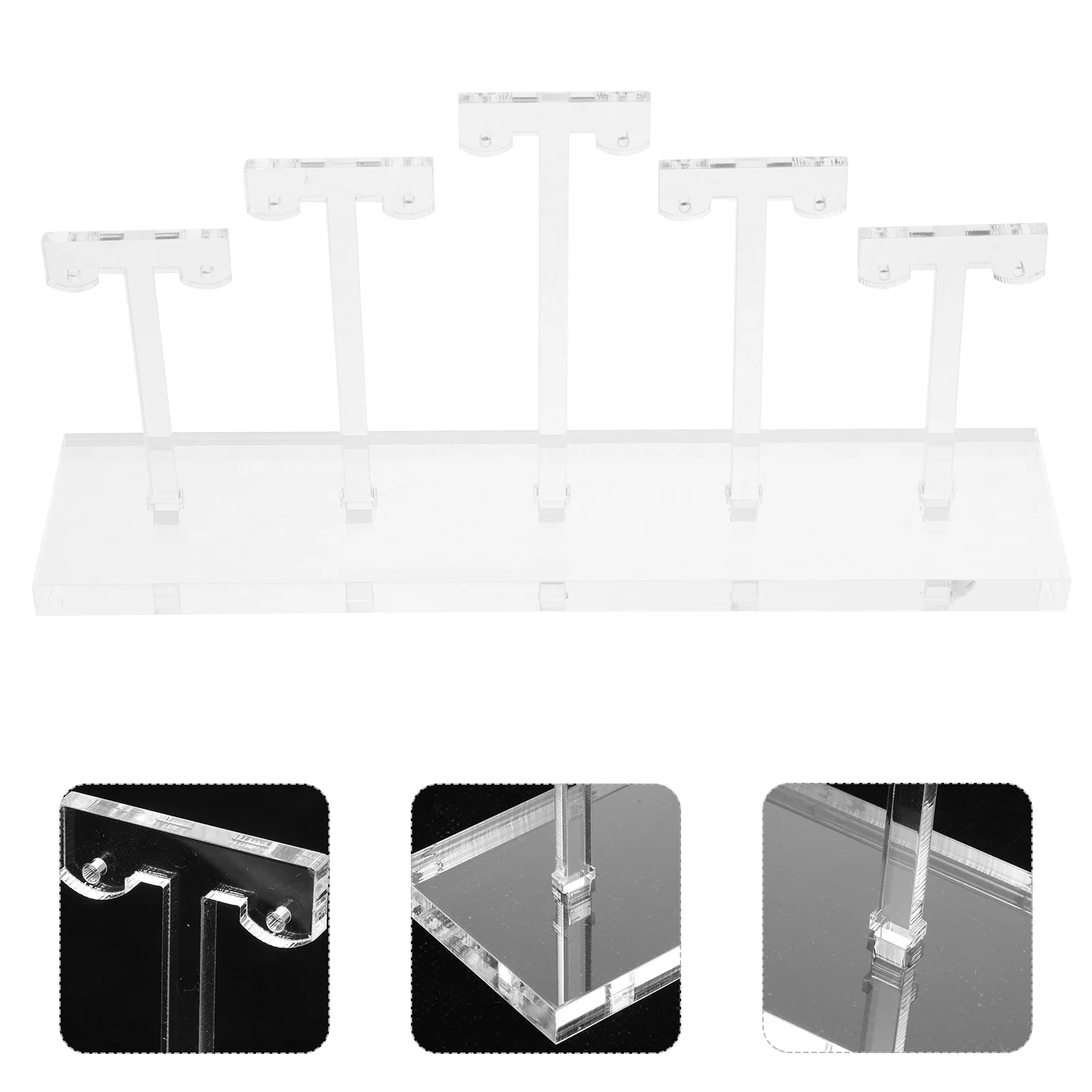

Ear Studs Display Stand Earring Organizer Holder Stands Small Earrings Desktop Organiser Acrylic Miss