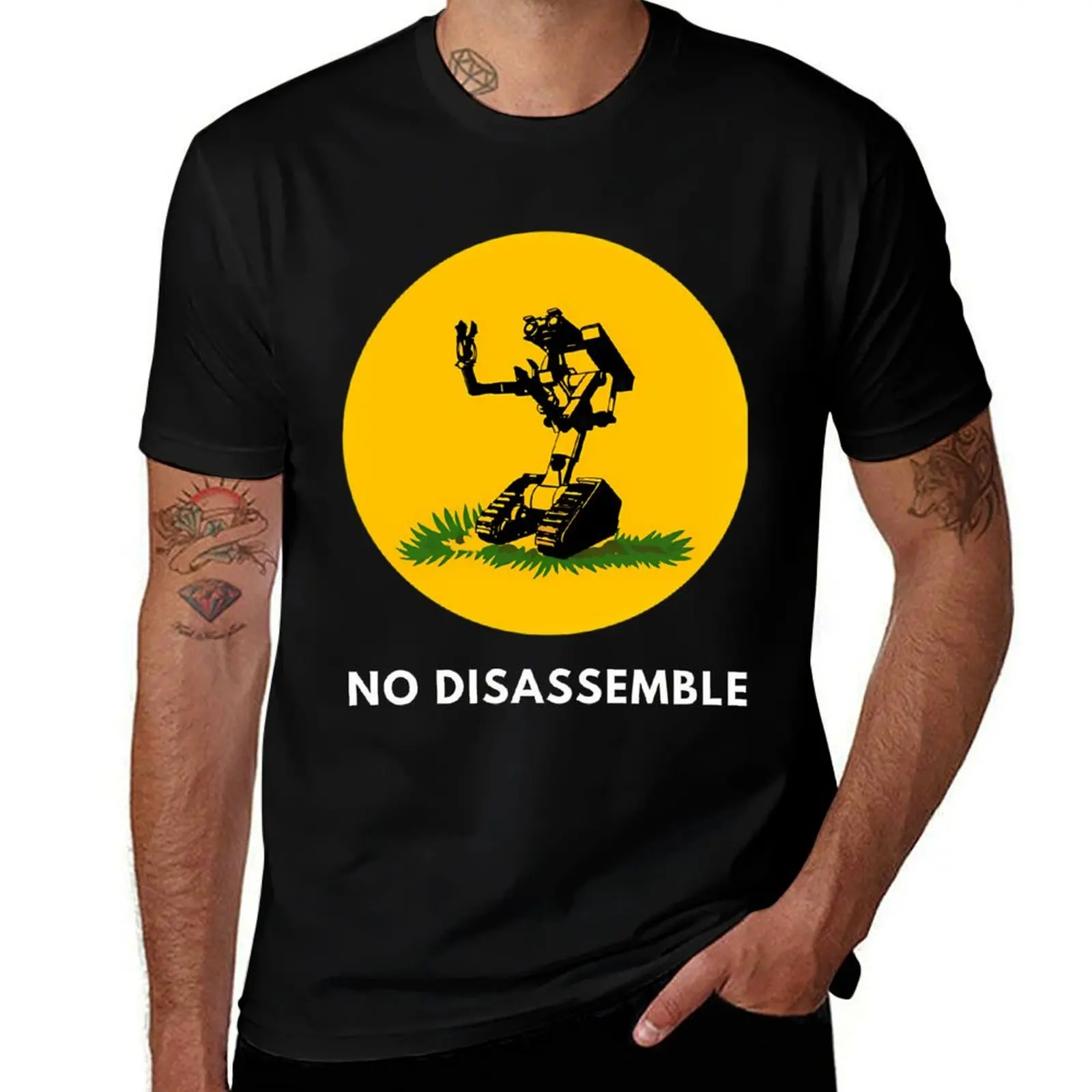 

Short Circuit Premium Shirt, Johnny 5 , No Disassemble Robot Shirt, Premium Ultra Soft Tee T-Shirt