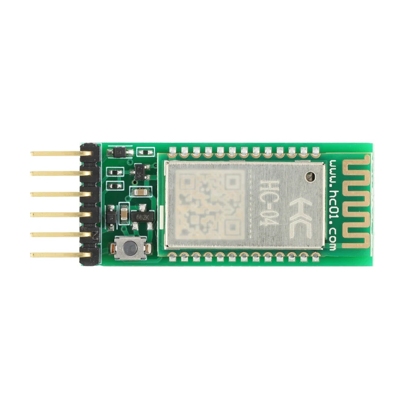 Modul Bluetooth HC-04D Modul Komunikasi Serial Nirkabel SPP2.1 + BLE4.0 Mode Ganda dengan Pin Las Pelat Dasar