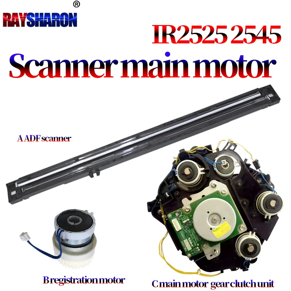 Registration Clutch ADF Scanner Main Motor Gear Clutch Unit  For Canon IR 2535i 2535 2545i 2520 2525i 2530 2525 2530i 2545