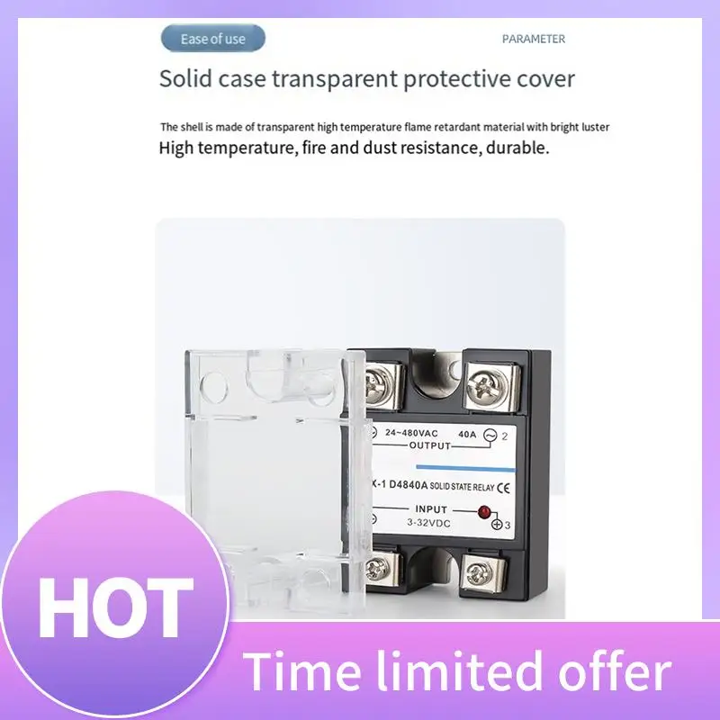 ABFN-Single Phase Solid State Relay Single Phase SSR DC Control AC Solid State Relay