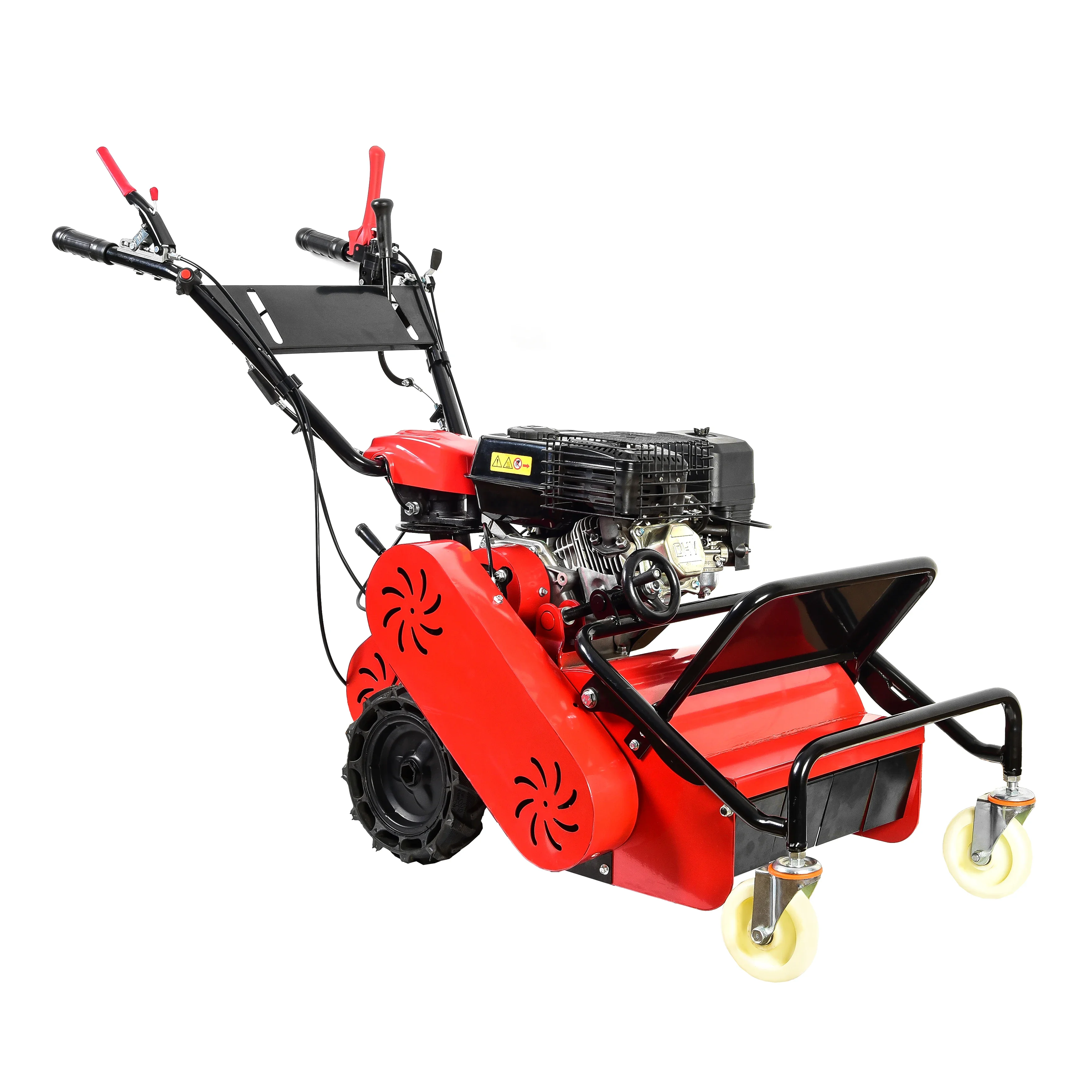 TUV-CE  4 Cycle 196Cc Walk Behind Gas Powered Hammer Blade Small Lawn Flail Mowers