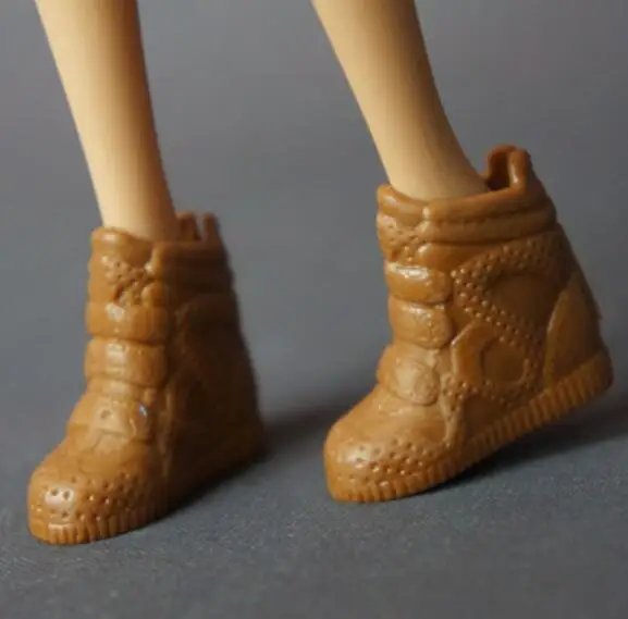Toy accessories flat foot high heels boots shoes for your BB ST Dolls BBQB1