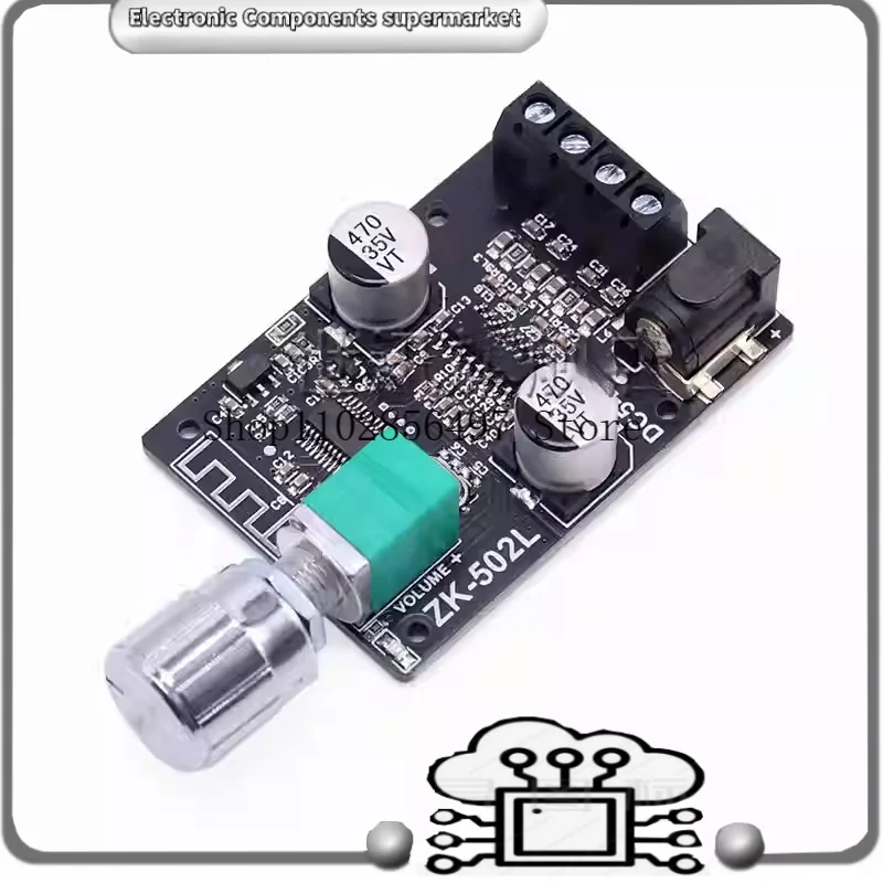 

Аудиоусилительная плата BP1048b2 TPA3118 DSP 2.1 Bluetooth 5.0 с эквалайзером EQ40, мощностью 60Вт+30Вт*2, настройкой сабвуфера, модулем TWS, DC12V