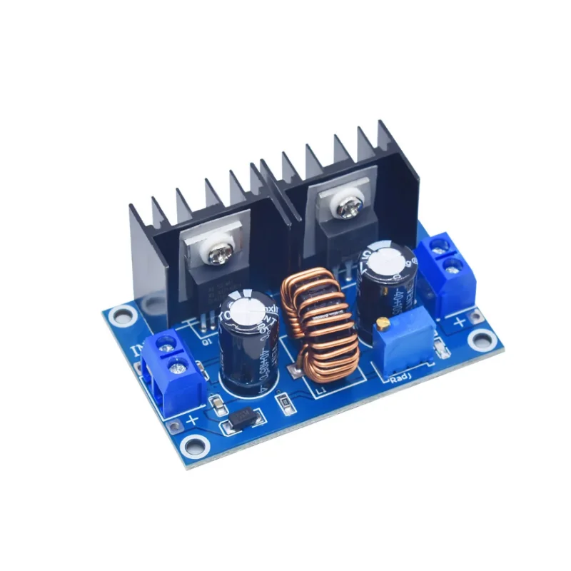 MH-ET Live voltímetro LED, PWM ajustável 4-36V para 1.25-36V Step-Down Board Module, XL4016 8A 200W DC-DC Módulo de queda de energia