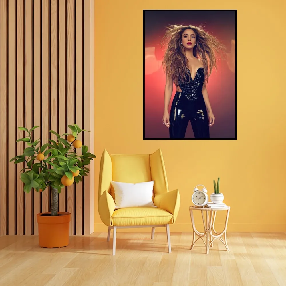 Colombian Singer Shakira Las Mujeres Ya No Lloran Poster Prints Wall Painting Bedroom Living Room Decoration Office Small