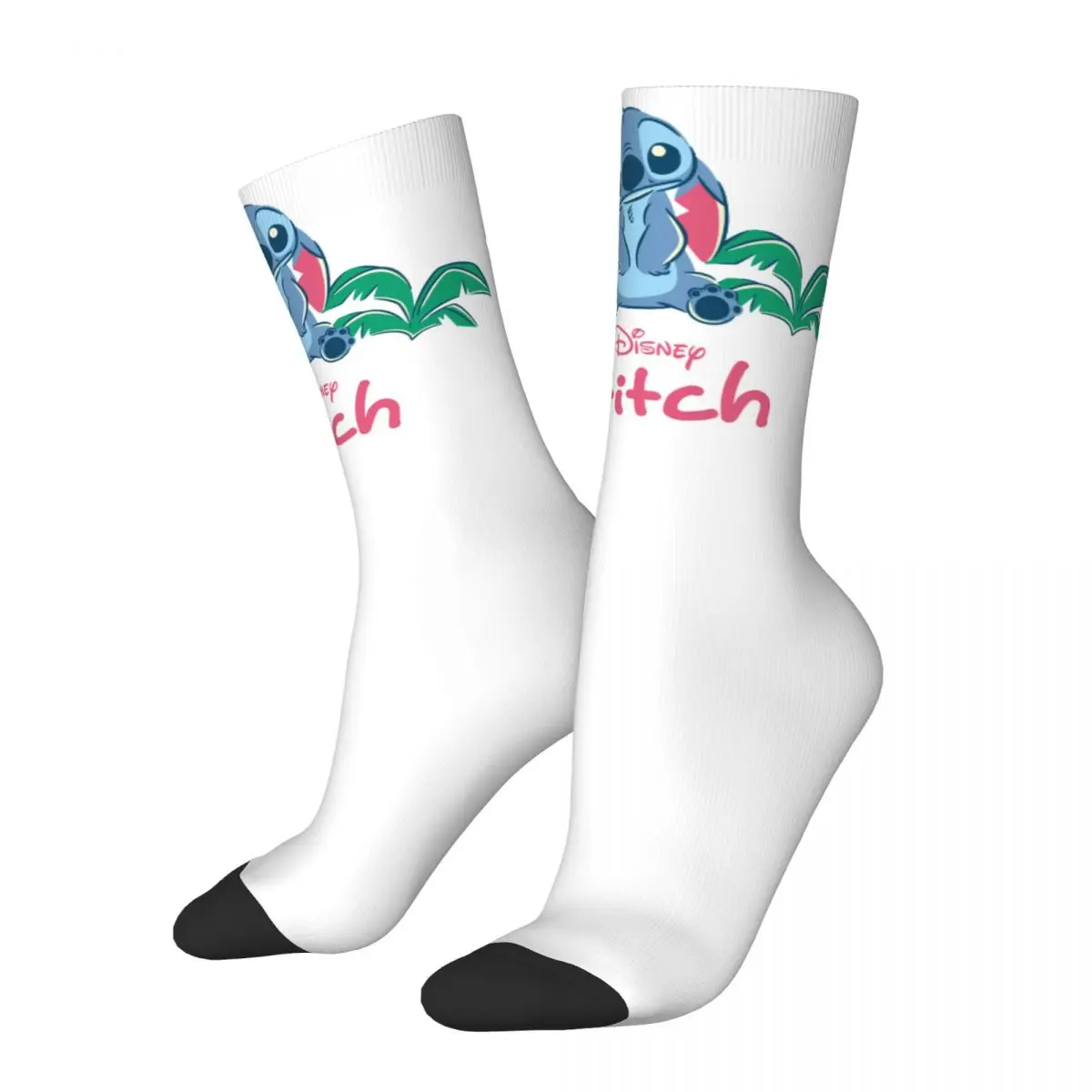 Harajuku Girl's Lilo And Stitch Design Socks Accessories Sports Socks Cotton Birthday Present